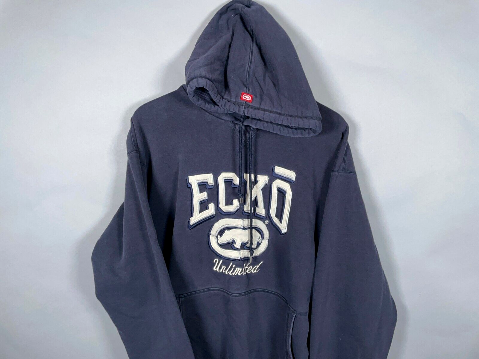 トップス rurumu echoes printed hoodie M blue rurumu echoes printed hoodie M blue（Groot Hoodies for Men