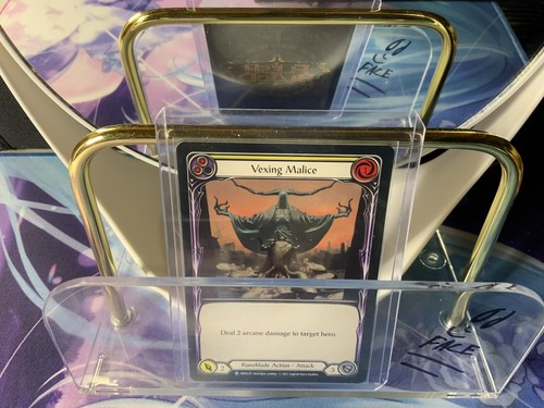 ヴァンガード FL ∀MM e
-G ブルクレィア fr FAB - Vexing Malice Yellow - MON233 - 1st Edition - Rare