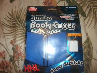 XXL JUMBO Dark Blue Book Cover Stretch Sox sock School College (B167)