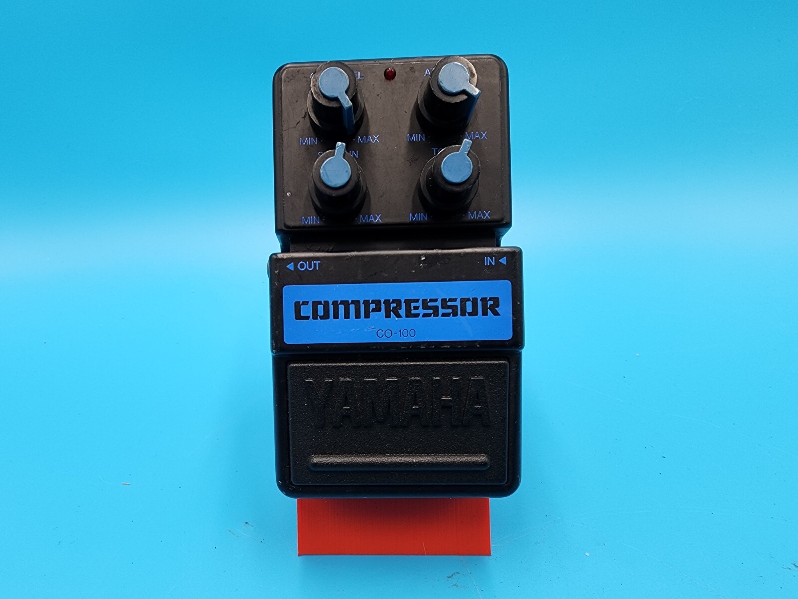 Vintage 80s Yamaha CO-100 Compressor Guitar Effect Pedal