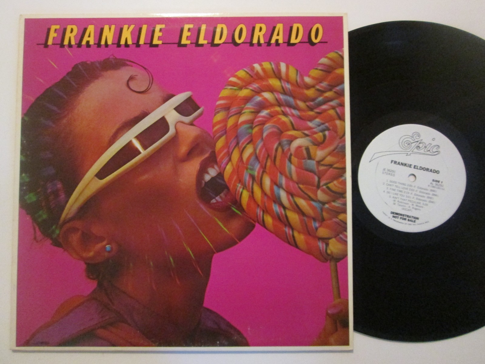 MARK POGUE,AOR,CCM,JOHN ELEFANTE,メロハー Frankie Eldorado Epic NJE 36291 1980 80's White Label Promo