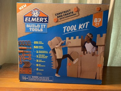 Elmer's Build It Tools Construct and Create with Cardboard Starter Set