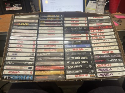 METAL/ROCK CASSETTE BRIGADE~YOU PICK/DISCOUNTS/COMBINED SHIPPING~LIST 666-#1
