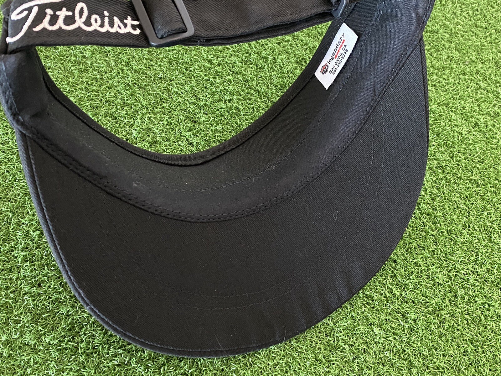 激レア BearingPoint Titleist バイザー 黒 ミケルソン 激レア BearingPoint Titleist バイザー 黒 ミケルソン