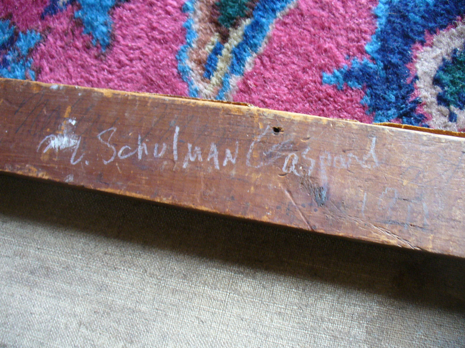 LEON GASPARD RUSSIA 1911 ORIGINAL VERY EARLY PAINTING RARE!!