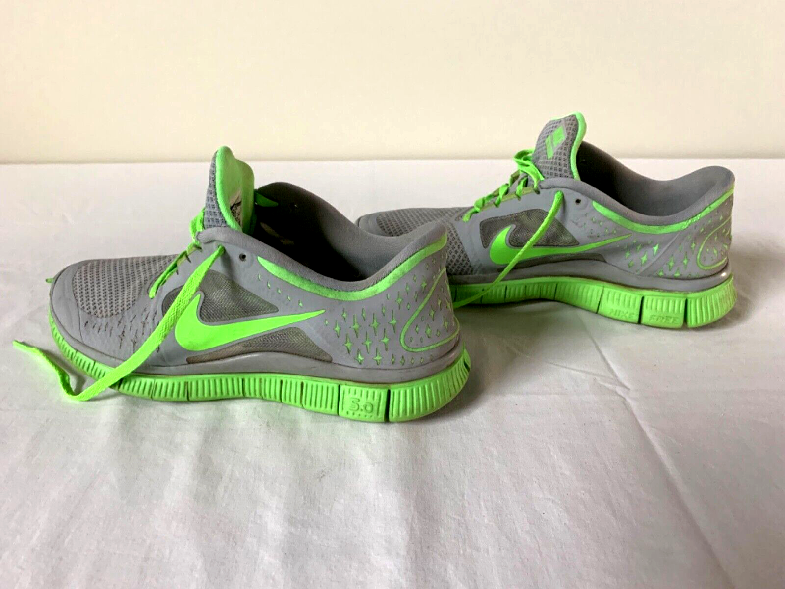 Nike Free Run + 3 Black/Silver - | Discount Nike Ladies
