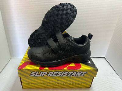 FILA CAPTURE HOOK & LOOP WORKERS TRAINERS RUNNING WOMEN SHOES BLACK SIZE 7.5 NEW