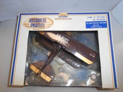 MOP6405 TRAVEL AIR 4000 BIPLANE MURIEL CIGARS 1:48