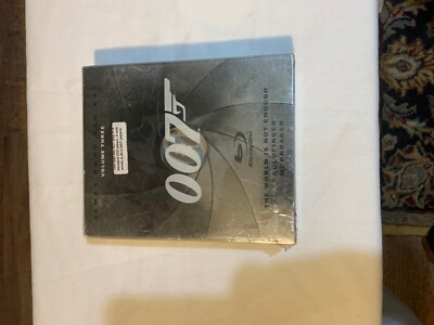 James Bond blu-ray collection vol.three World not enough/gold finger/moonraker