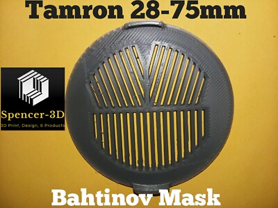 Bahtinov Focus Mask for Tamron 17-28mm 28-75mm Bahtinov Mask- 67mm cap fit.