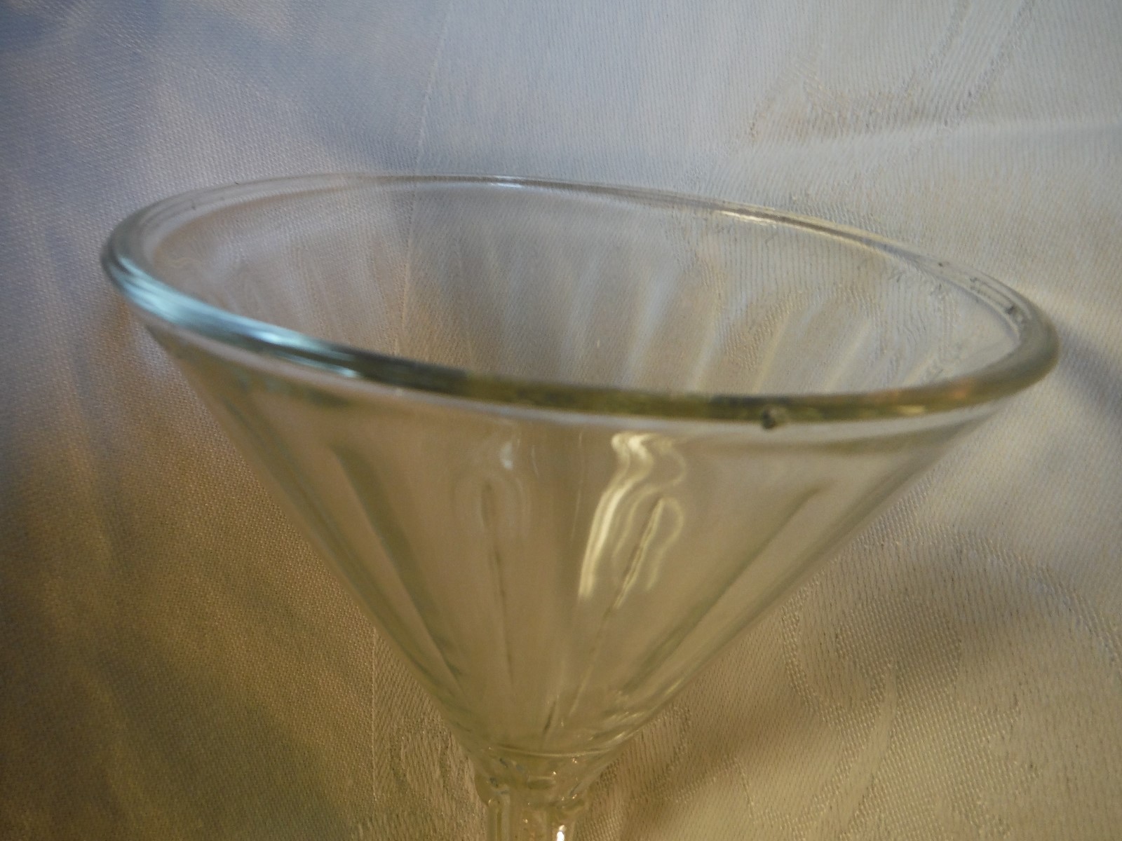 Vintage Pharmacy Drug Store 8 oz. Ribbed Glass Funnel by Mooney Air Vent Lab