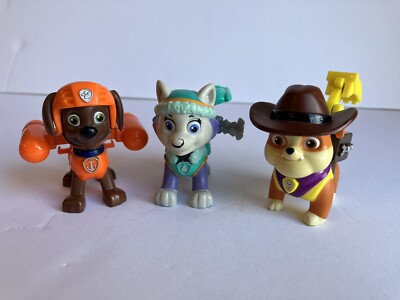 Paw Patrol ACTION PACK Pups Everest Rubble  Zuma Dogs Transforming Backpacks