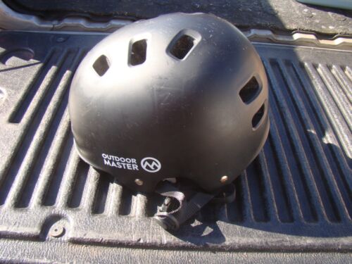 OUTDOOR MASTER Protective Helmet Adult Size Outdoor Sports Used