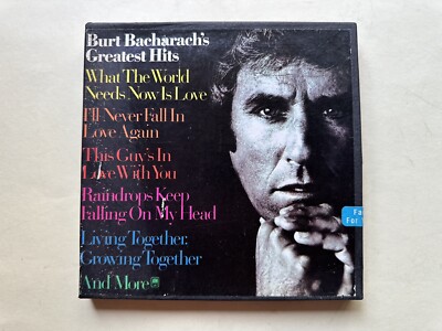 Burt Bacharach: Greatest Hits 7'' Cine Reel-To-Reel 3 ¾ ips 4-Track Stereo SEALED