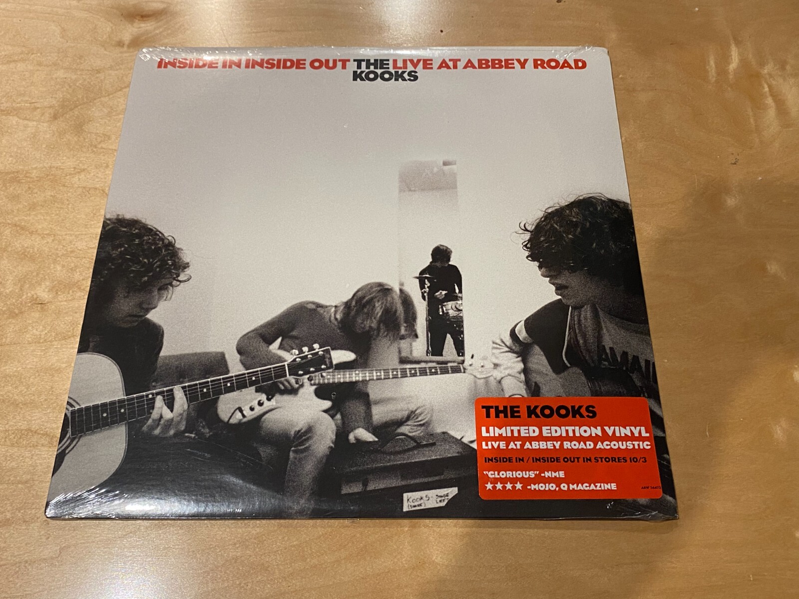 THE KOOKS INSIDE IN INSIDE OUT レコード　アビー The Kooks INSIDE IN INSIDE OUT LIVE AT ABBEY ROAD Vinyl LP