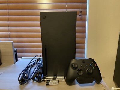 Microsoft Xbox Series X 1TB Console Black Tested & Reset