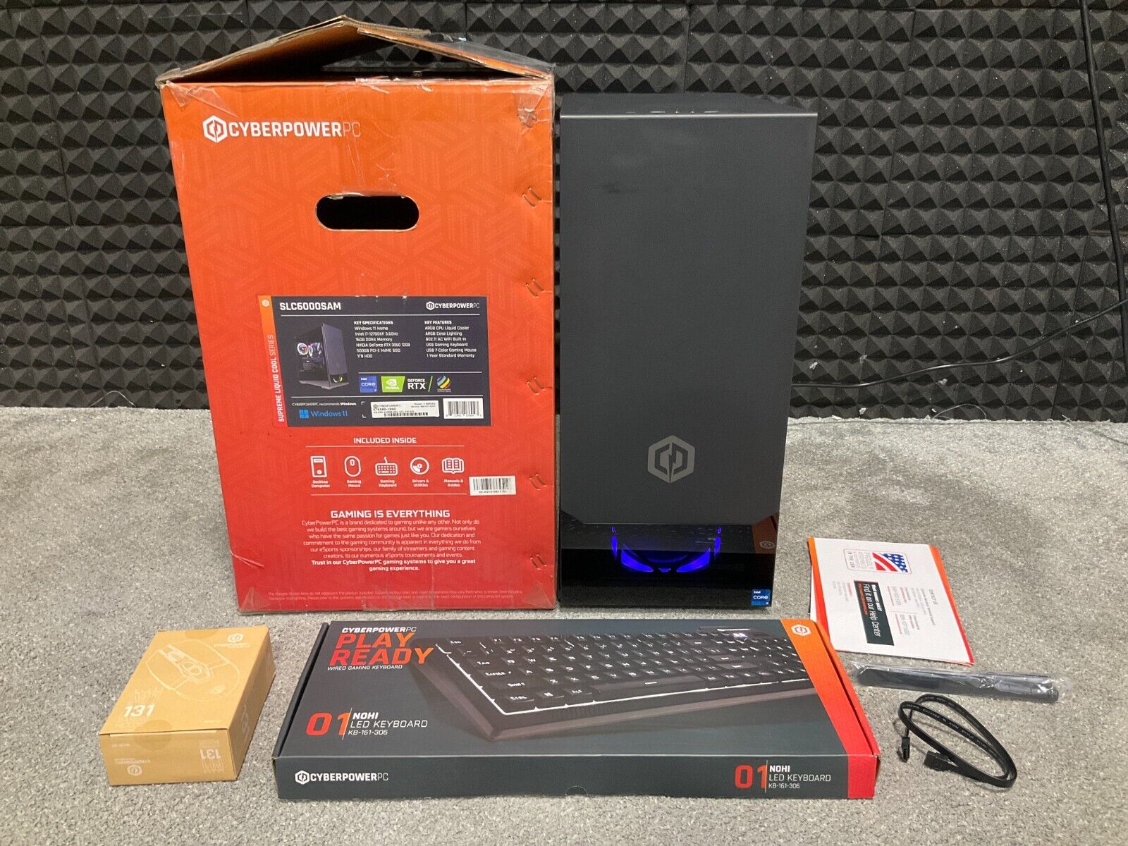 CyberPowerPC Gamer Supreme i7-12700KF 16GB RTX 3060 12GB W11H SLC6000SAM❤️️✅❤️️✅ CyberPowerPC Gamer Supreme i7-12700KF 16GB RTX 3060 12GB W11H SLC6000SAM❤️️✅❤️️✅