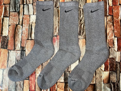 Men’s Size L 8-12 Gray 3 Pack New