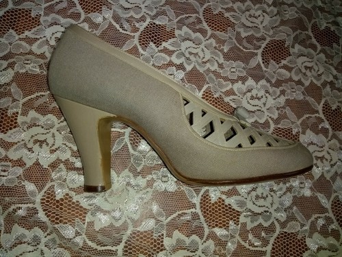 True Vintage Hurd Copley Shoes 1920/1930s Tan