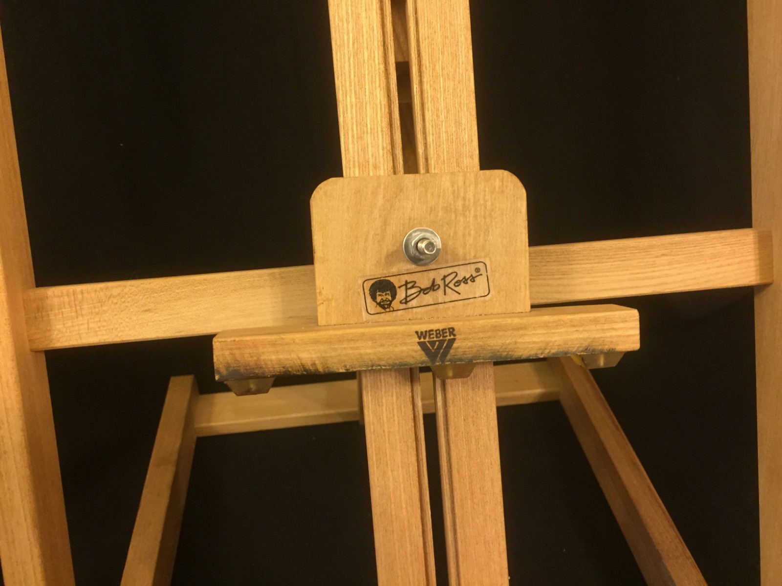 Bob Ross Wooden Easel