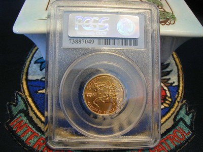 2001 MS69 $10 Gold Eagle PCGS WTC World Trade Center 911 recovery