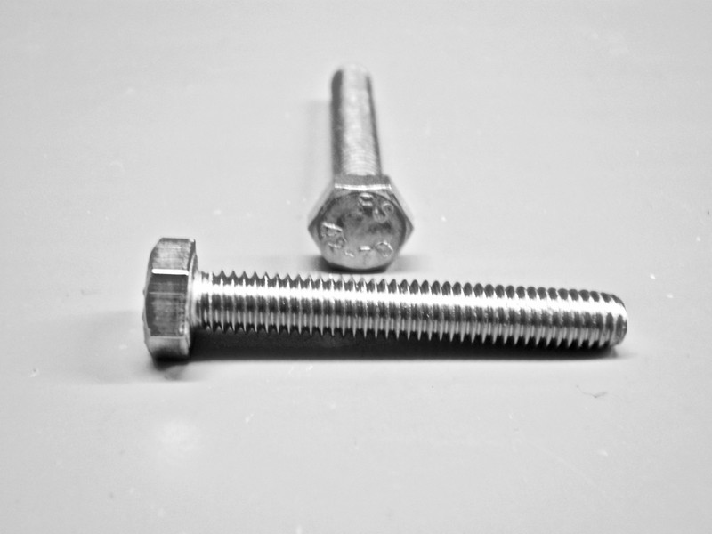 Sechskantschrauben 10 mm DIN 933 M10 x 35 Edelstahl V2A 10 Stk