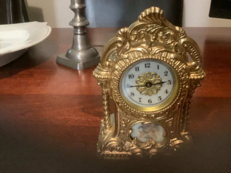 Antique  Waterbury Carriage Clock, Ca 1880s