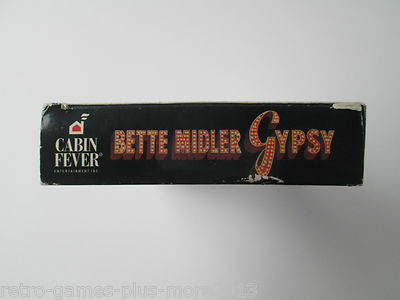 Gypsy (VHS, 1994) NTSC/US/CA (Bette Midler, Peter Riegert, Cynthia Gibb)