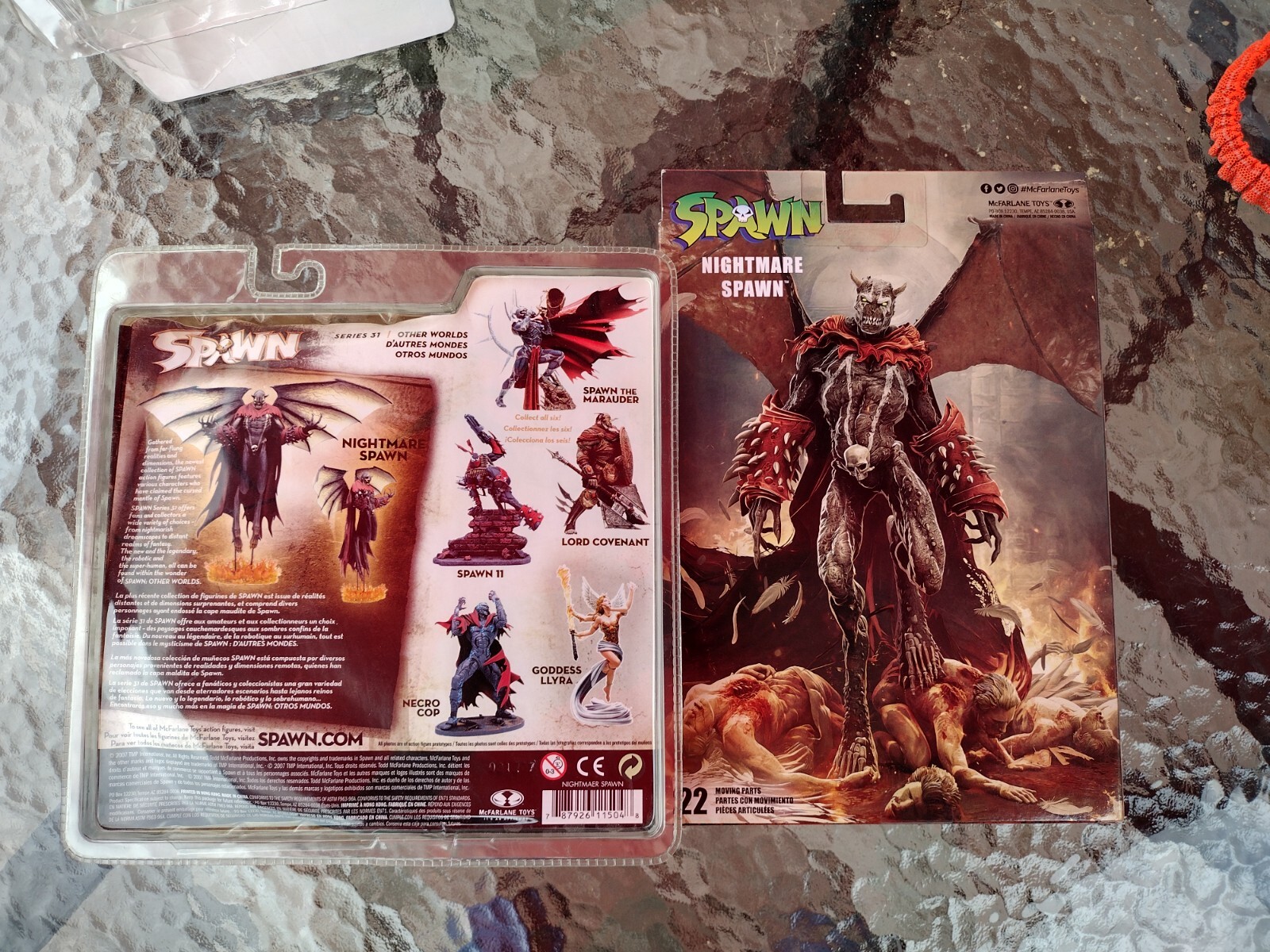 NIGHTMARE SPAWN シリーズ31 other worlds McFarlane Toys Spawn Other Worlds Series 31 | Nightmare