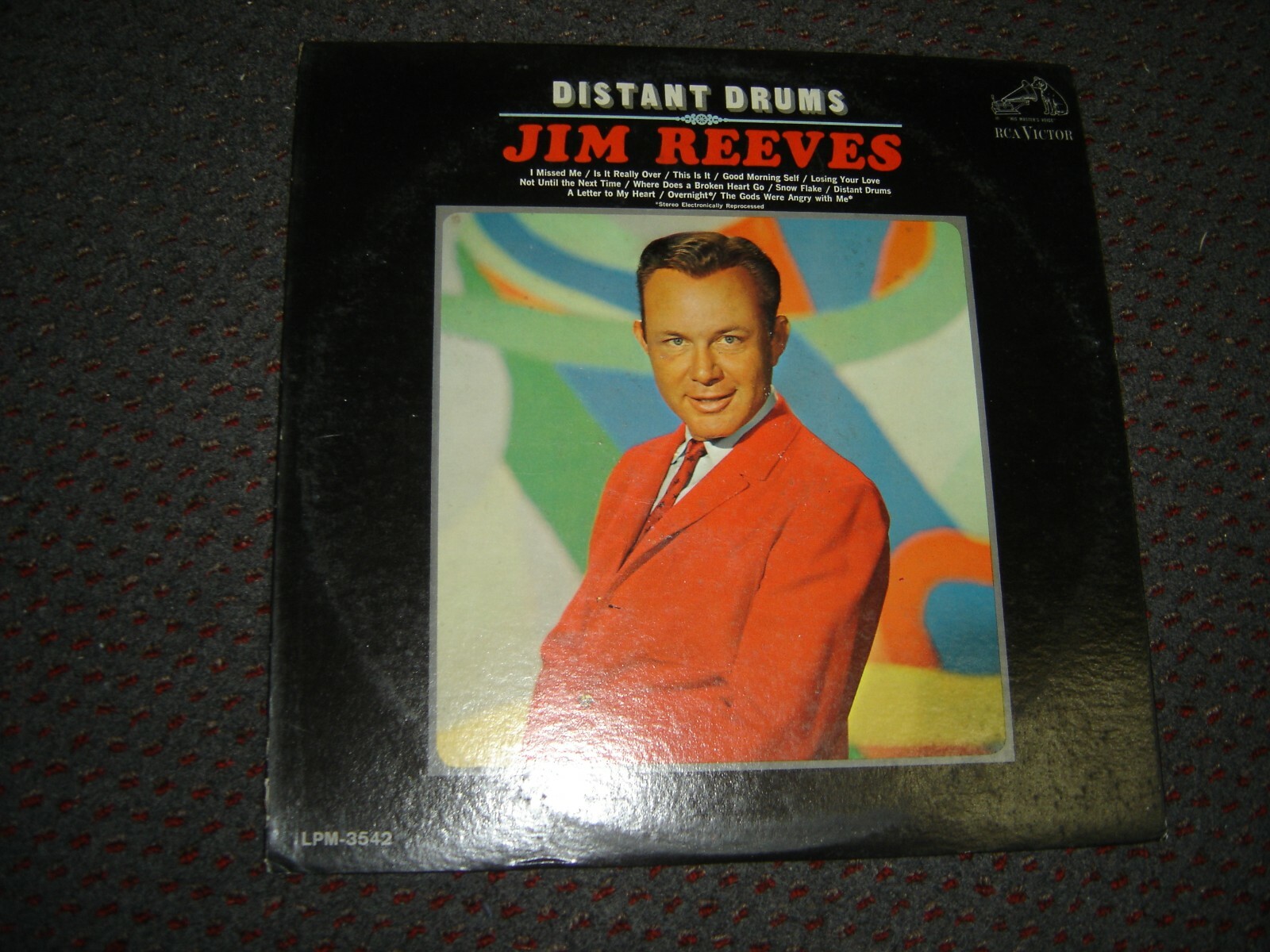 Jim Reeves - Distant Drums 1966 USA Mono Orig. LP VG+/E | eBay