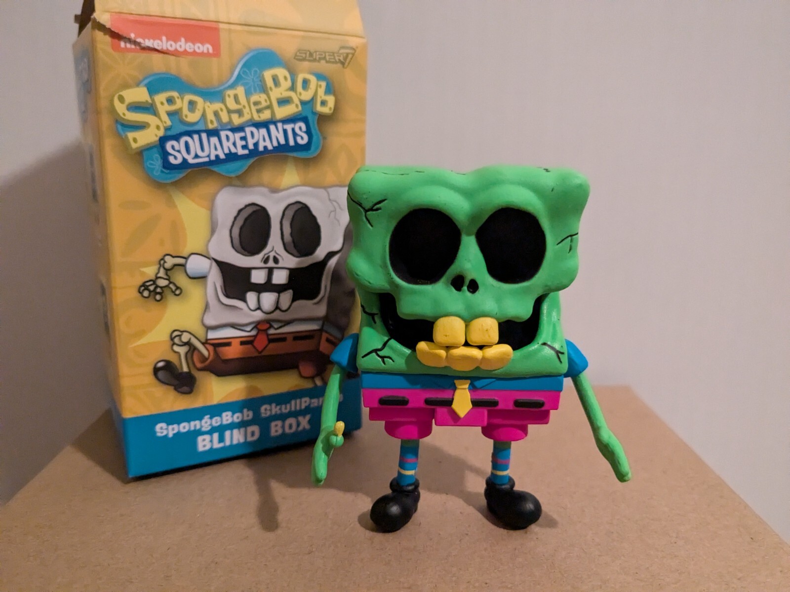 その他 SECRETBASE SPONGEBOB FULL COLOR BLACK 1ft SPONGEBOB FULL COLOR G.I.D Ver. - SECRET BASE ONLINE STORE