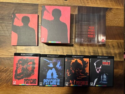 The Psycho Collection 4K Ultra HD*Arrow Video*Boxset*Limited Edition*OOP*Slip*