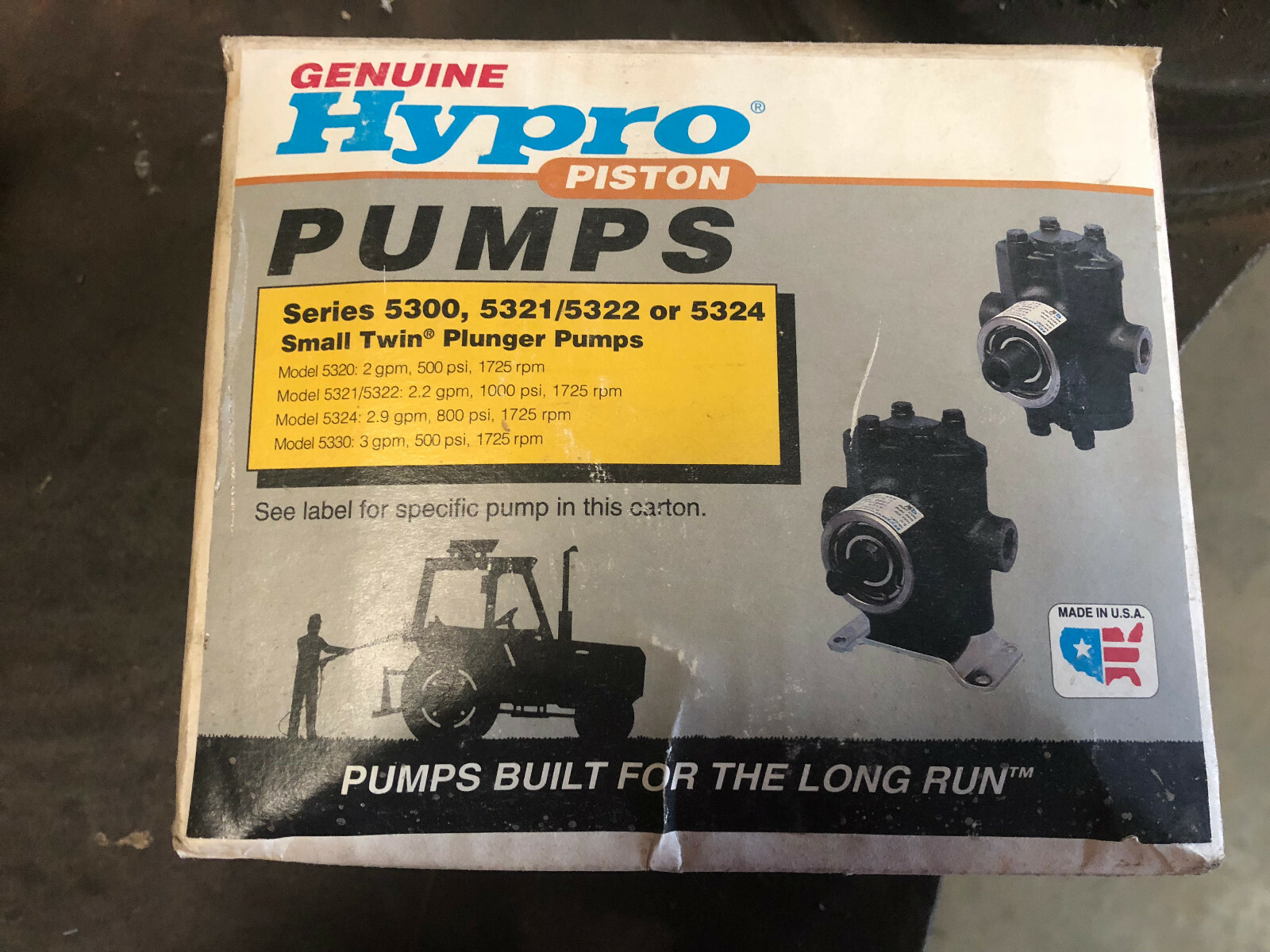 pump-Hypro sprayer piston