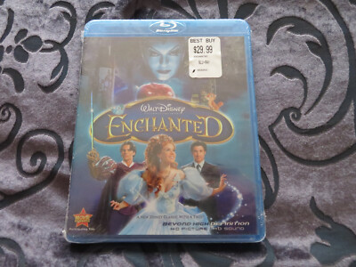 BRAND NEW :  Walt Disney: Enchanted (Blu-ray) Amy Adams, Patrick Dempsey