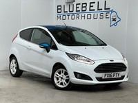 2016 Ford Fiesta 1.0T EcoBoost Zetec White Edition Euro 6 (s/s) 3dr Hatchback Pe