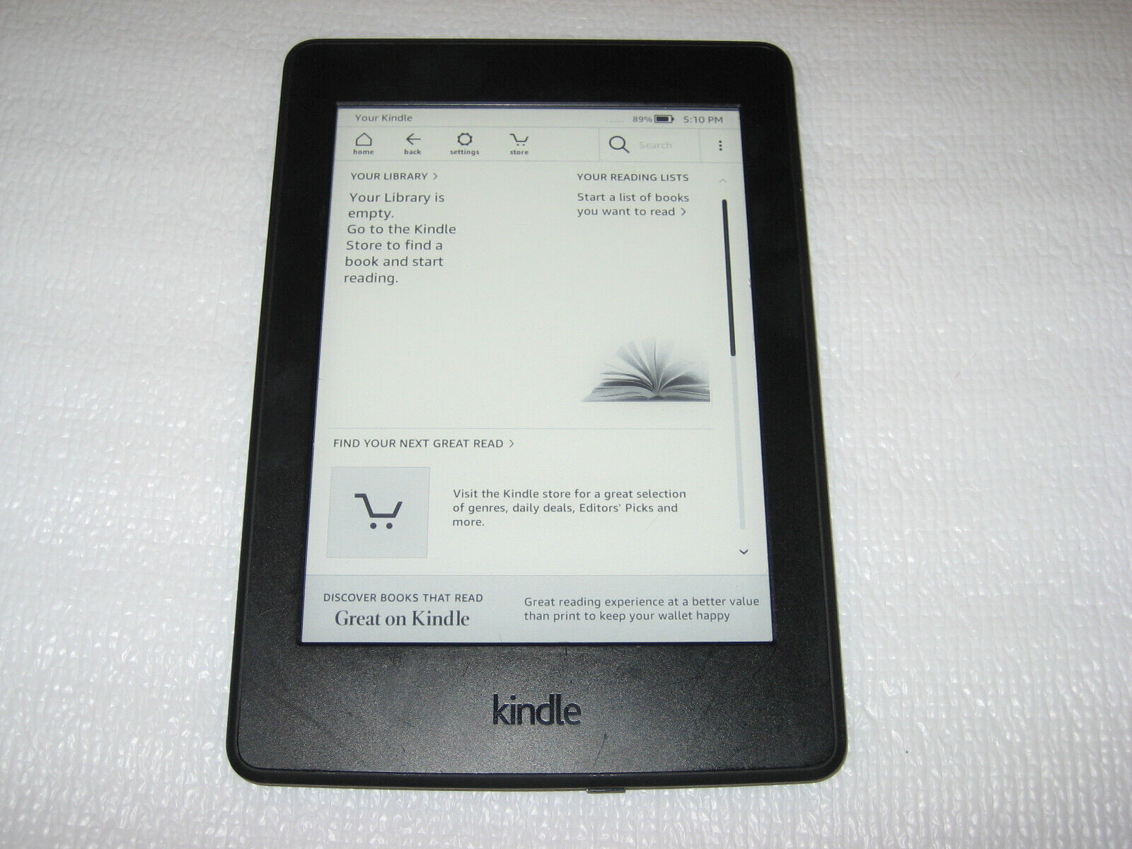 Amazon Kindle Paperwhite 7th Generation, 4GB, Wi-Fi, 300 ppi, DP75SDI | eBay Amazon Kindle Paperwhite 7th Generation, 4GB, Wi-Fi, 300 ppi, DP75SDI | eBay