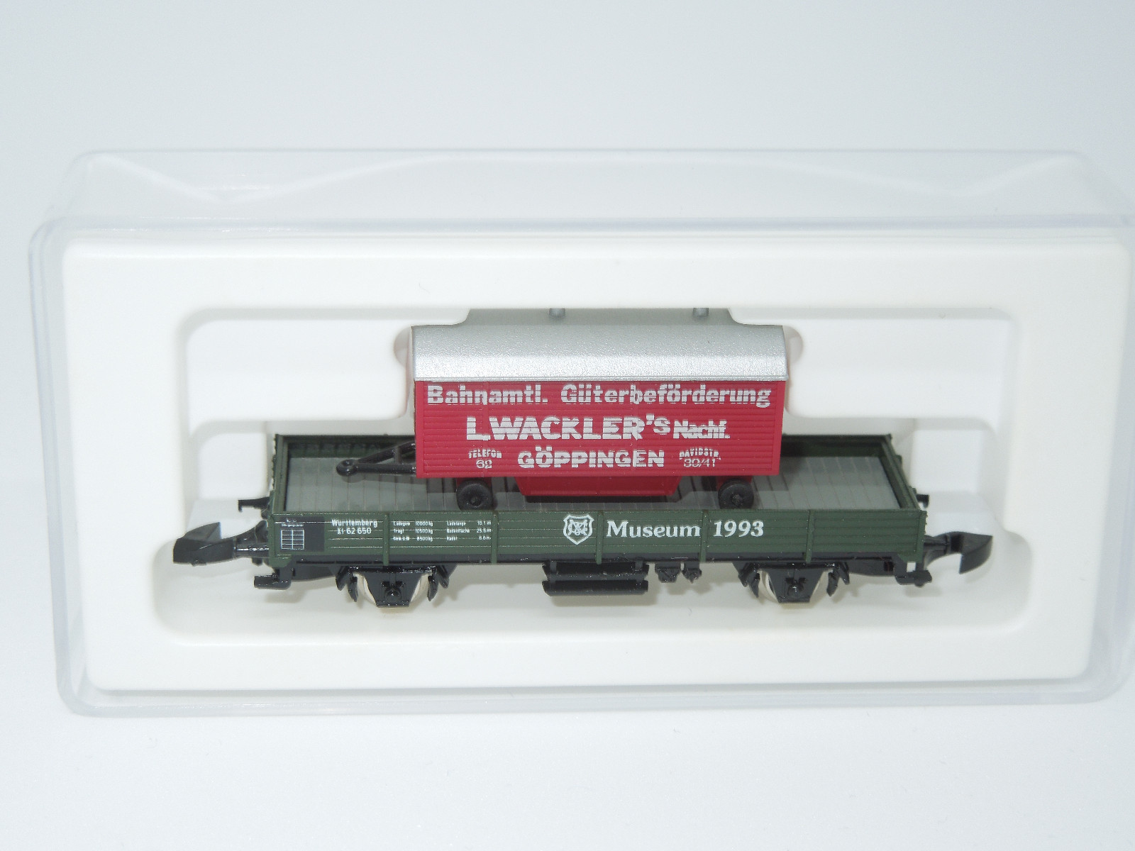 marklin　メルクリン　mini-club　　Clubwagen 1993 Märklin mini-club Museumswagen 1993 Wackler Spur Z OVP | eBay