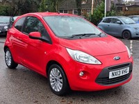 2013 Ford Ka 1.2 Zetec Euro 5 (s/s) 3dr Hatchback Petrol Manual