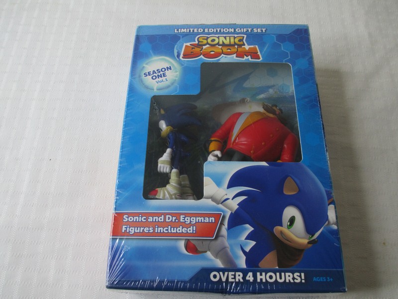 Sonic Boom: Season 1, Vol. 1 (DVD) with loose figures