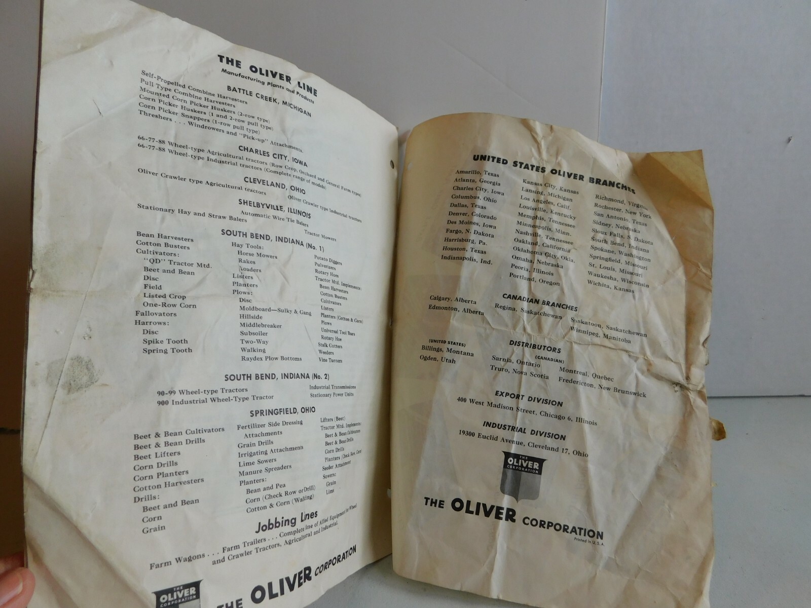 Oliver Setting Up & Operating Instructions No. 38 Low Wheel Drill Manual