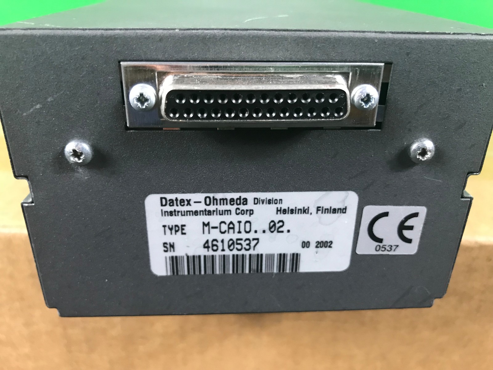 Datex-Ohmeda M-CAIO Module - S5 Agent Gas Analysis