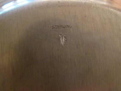 Antique 12 STERLING SILVER Dinner PLATES / CHARGERS Trays 348 Troy OZ