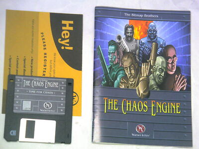 THE CHAOS ENGINE:WarnerActive[PC]3.5'' Bitmap Brothers[1995]Computer Game