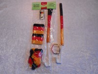 Kopfstützenüberzug Auto 2er Set Deutschland Fan Artikel Dekoration WM+EM #15598