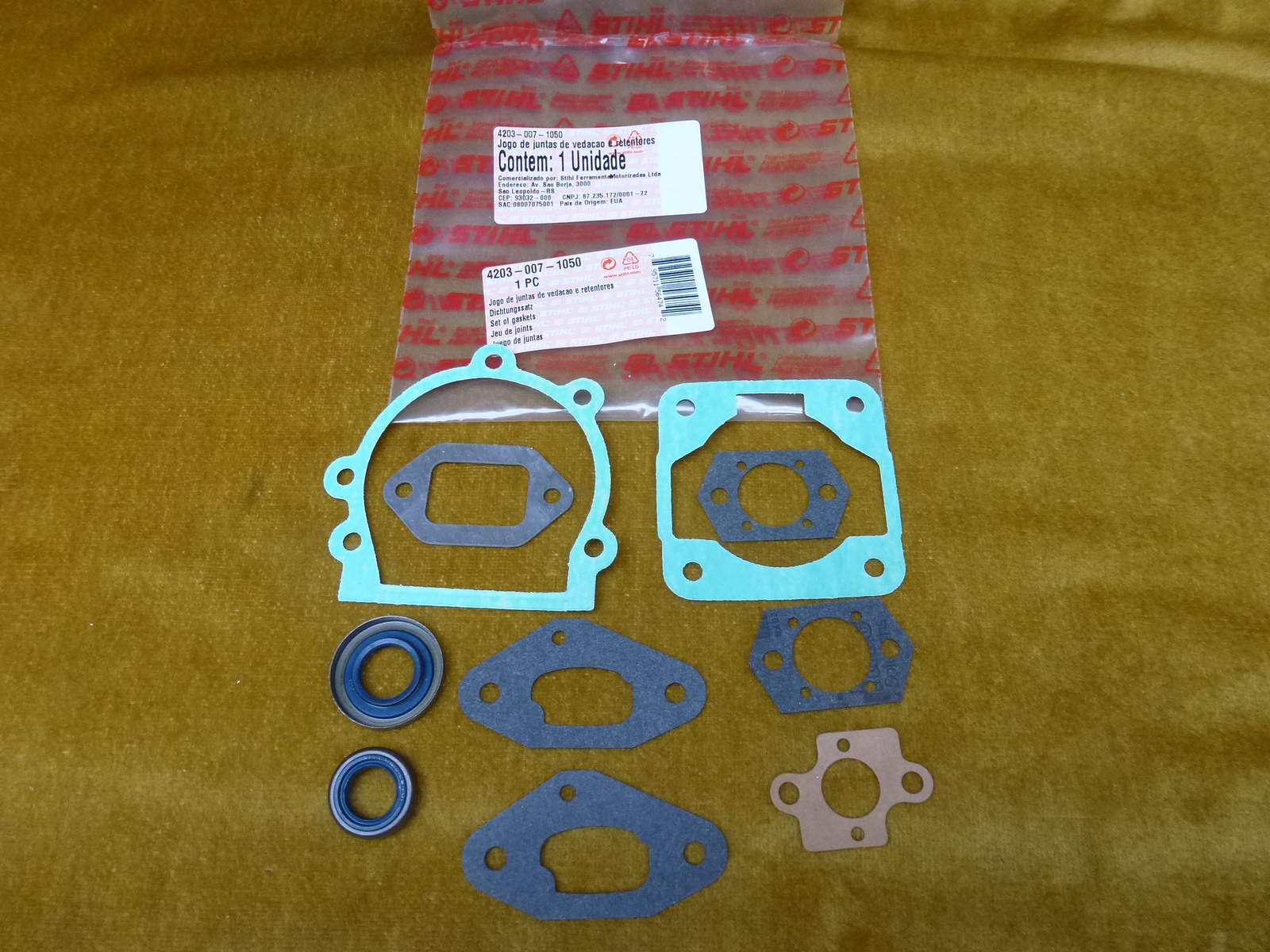 Original Stihl Dichtungssatz Dichtsatz 4203 007 1050 / 42030071050 / 4203-007-1050