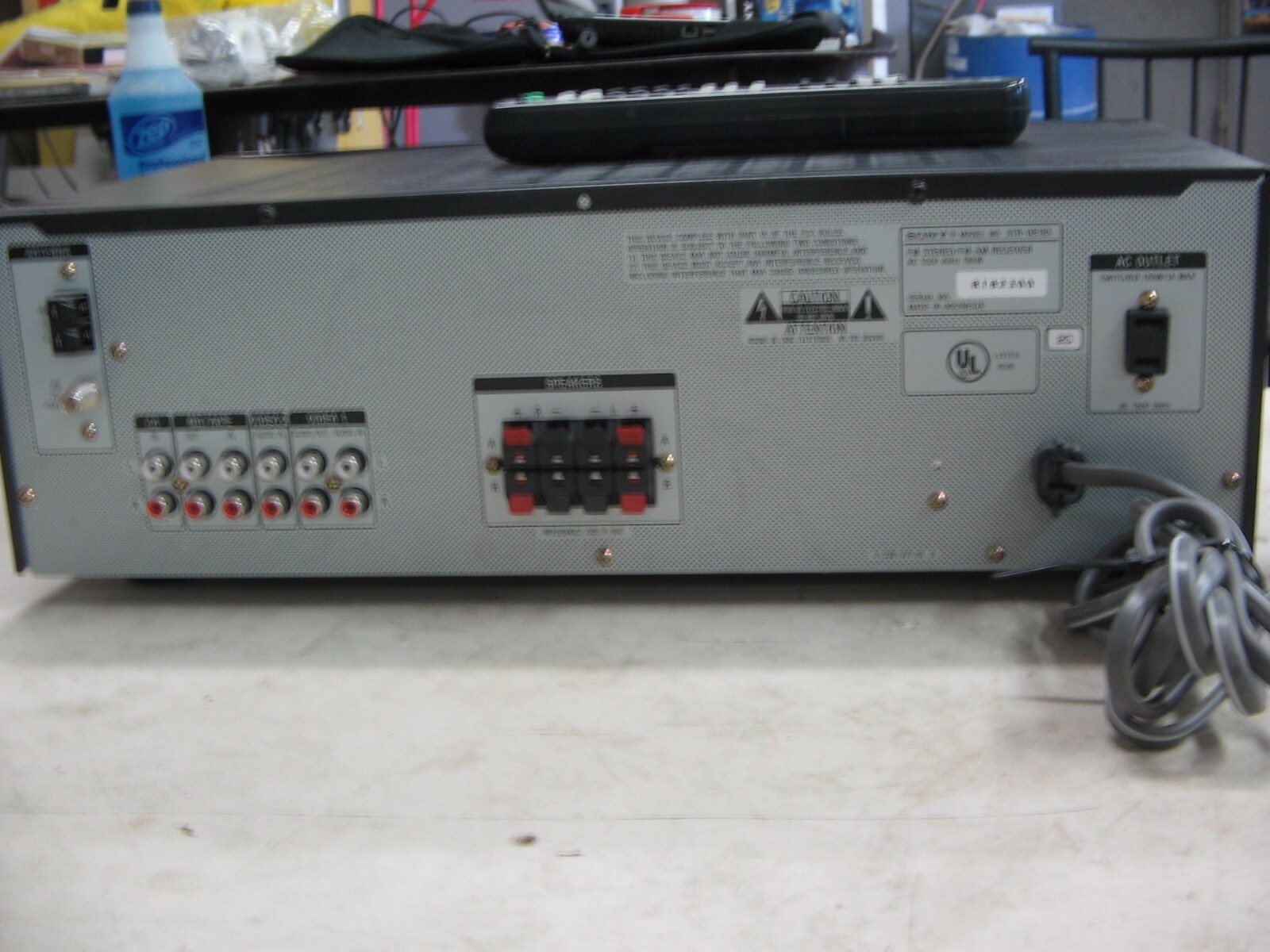 Sony STR-DE185 2-Ch 100W/CH Audio Video Stereo AM/FM Receiver/BUNDLE-FREE SHIP