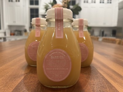 Barr-Co. Honeysuckle Bubble Elixir 16oz. Natural glass SEALED LOT OF 3