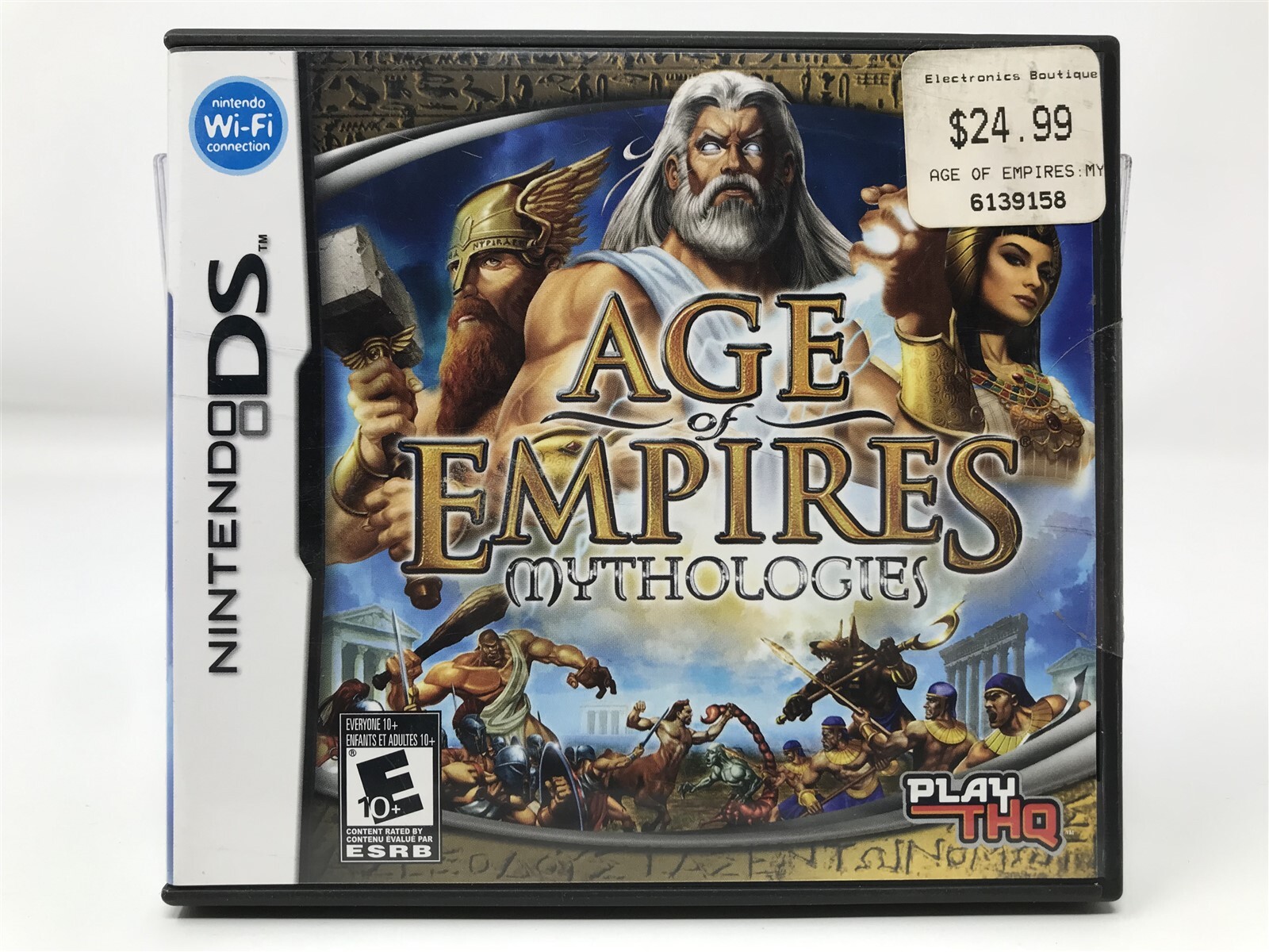 Ages of Empires Mythologies - Nintendo DS - 100% Complete In