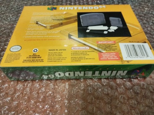 *** OFFICIAL CLEANING KIT N64 FACTORY SEALED NEAR MINT CONDITION***