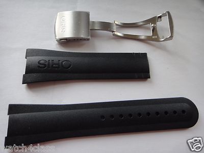Oris Rubber Band strap bracelet 42506 TT1 Skeleton Engine Date Williams F1 7668